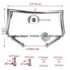 Front Anti-Collision Guard for Harley Touring Glide 09-23 Models