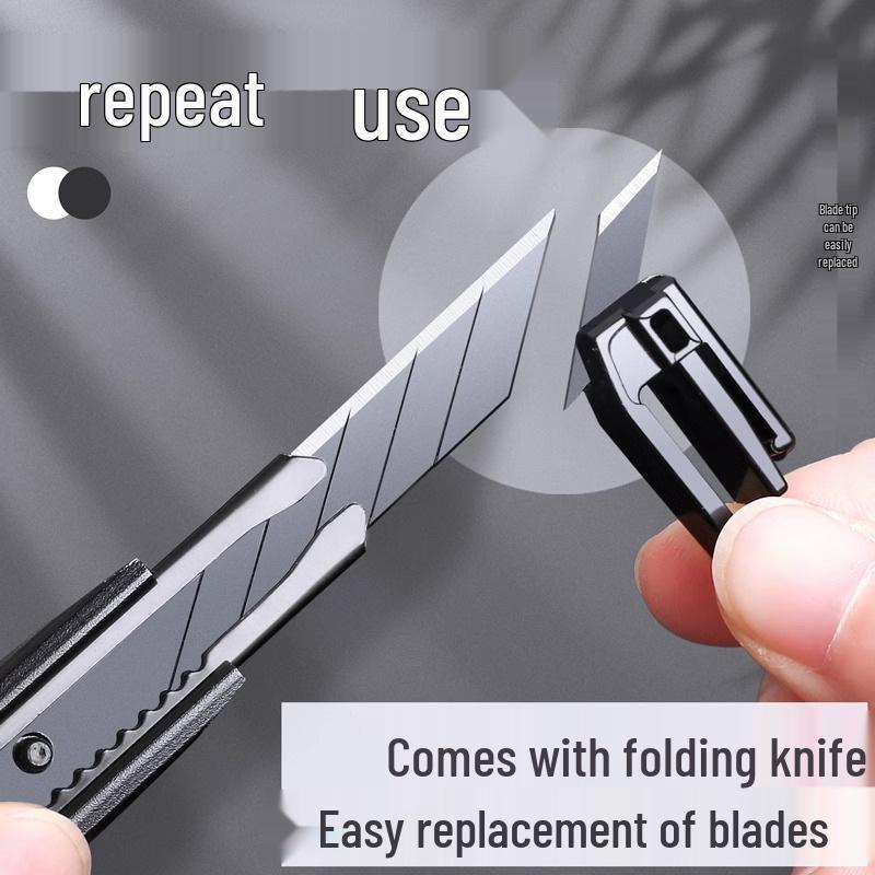 30-Grad Tragbares Titanlegierungs Allzweckmesser & Papierschneider