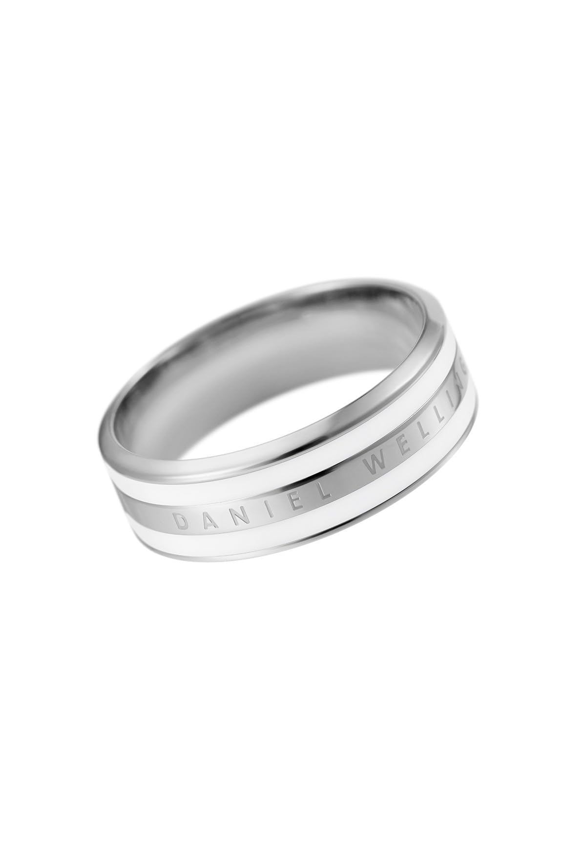 

[Official Shop/Engraved/Genuine Imported Product] Daniel Wellington DW Women s/Men s Ring, Classic Ring, Satin White Silver, 13.5mm, Silver, Gift, Pre