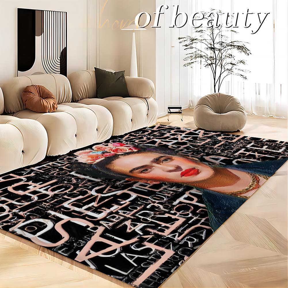 Mexican F-Fridas Floor Mat Rectangle Anti-slip Home Soft Badmat Front Door Indoor Outdoor Mat el Decor Mat