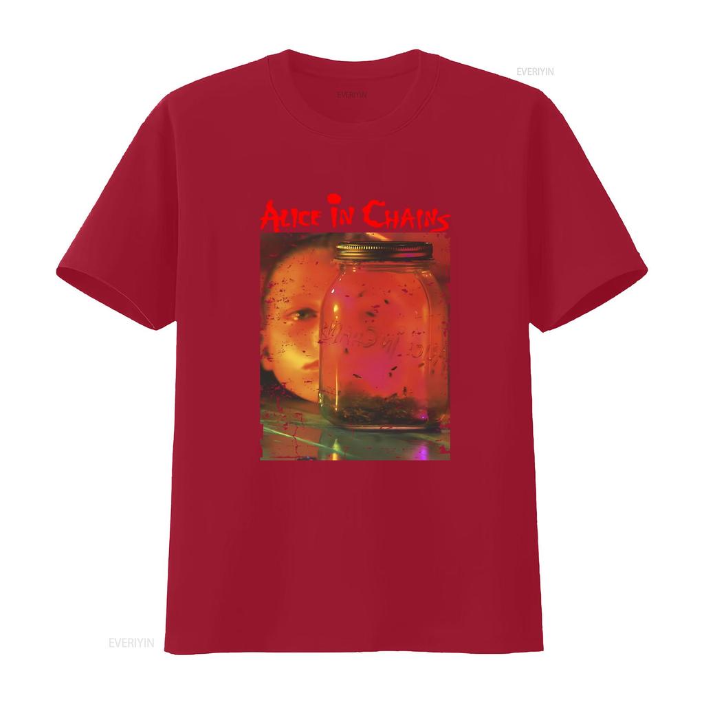 Alice In Chains Jar Of Flies T Shirt Front Back Print X Large Rock Band Merch vintage Washed designer clothes Stretched Stylish
