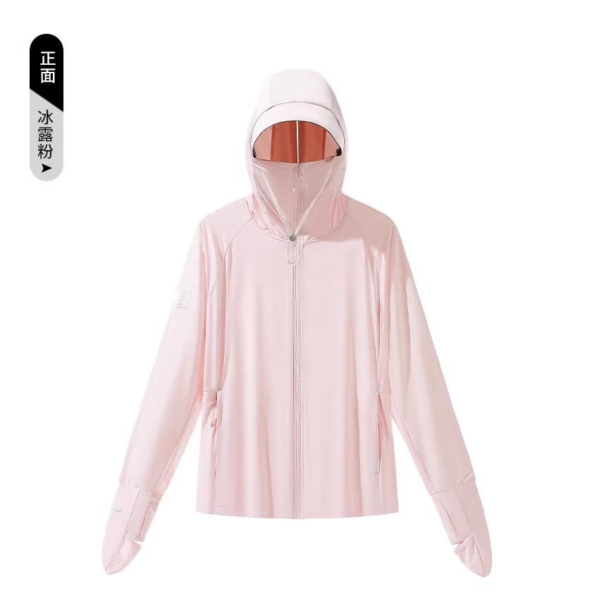 1011 summer new cape-type large brim sunscreen clothes women's outdoor ice-feeling breathable skin-friendly anti-ultraviolet UP
