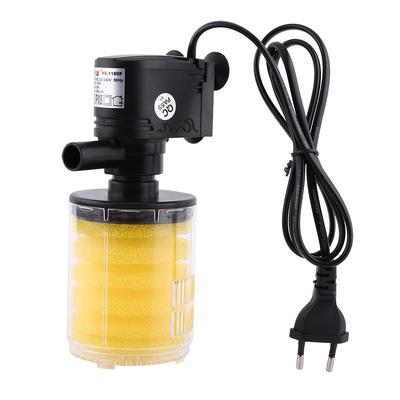 3 In 1 Submersible Aquarium Tank Filter Oxygen Increasing Air Pump Tool   (12W)