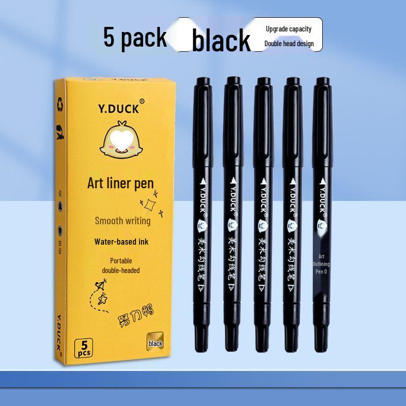 

Водостойкий Невыцветающий Двусторонний Линер: Детская ручка для рисования и обводки