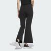 Adidas FW24 Future Style Pre Series Woven Comfortable Slim Fit Mid Rise Flared Casual Pants Women Pants Black JN4348