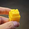 Toys **Mini Cheese KeyChain Keyboard Stress Relief Fidget Button Cheese Keycap Fidget Clicker Keyboard Keychain Pendant Finger