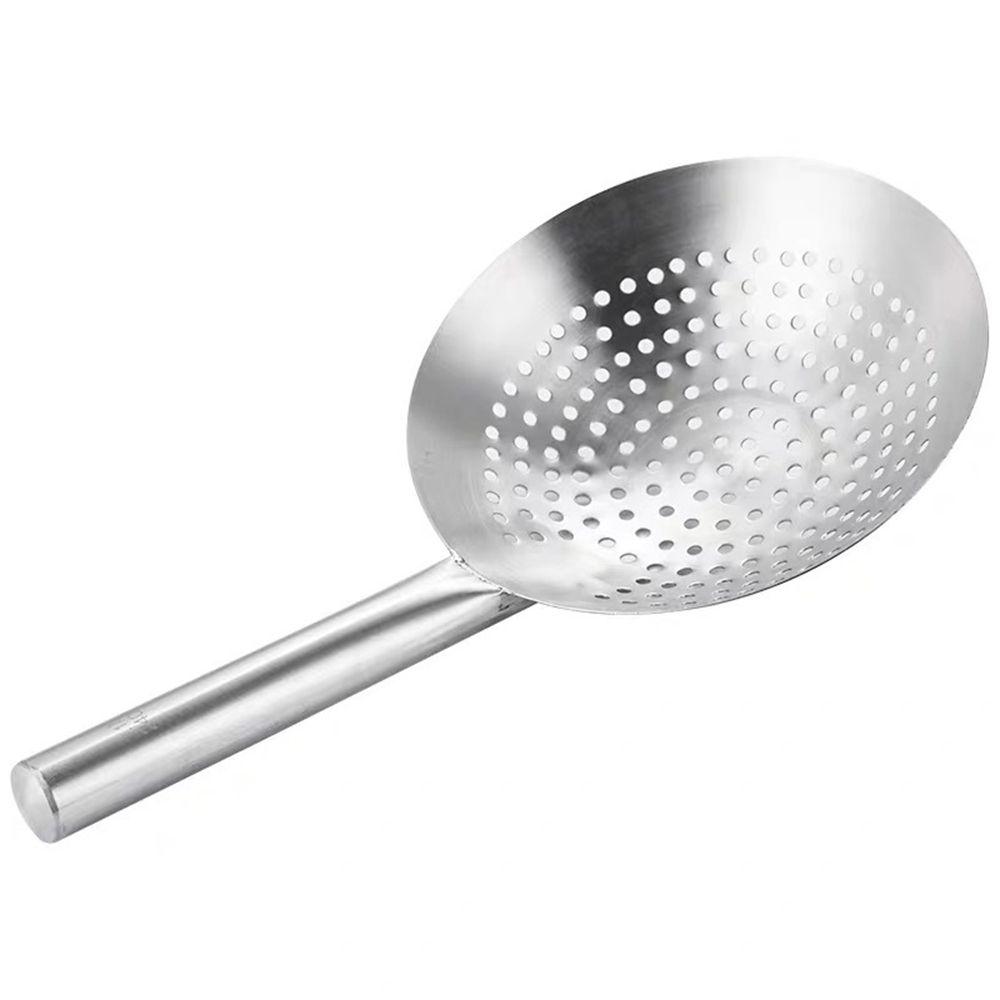 Handle Oil Filter French Fries Deep Fryer Oil Flour Oil Frying Scoop Oil Strainer Colander Skimmer