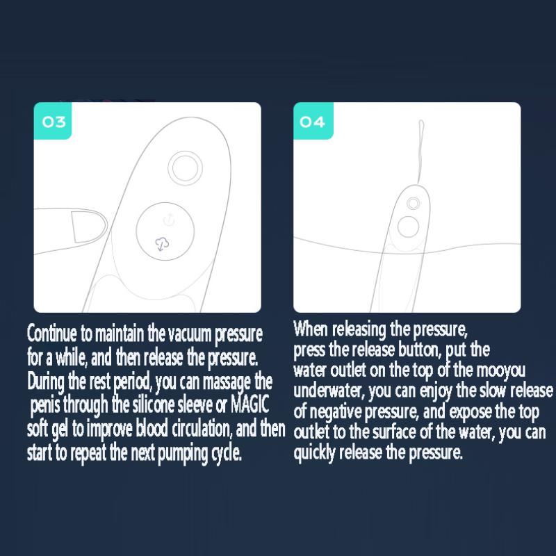 New Experience Vacuum Spa Massage Masturbator Men's Vibrator Water Bath Aircraft Cup Penis Pump Enlarger Male Sex Toy