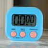 Creative LCD Kitchen Timer Cartoon Shape Multifunctional Countdown Timer Digital Alarm for Baking Cooking Sports Reminder