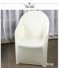 Elastic Outdoor Plastic Armchair Cover for Beach, Wedding, Hotel, and Food Stall – Full Coverage