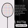 21-30 LBS Badminton Racket Carbon Fiber Man Woman Adult High Elasticity Durable Major Attack Racket Defense Competition Level