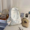 Schoolbag High Value Star Backpack Women 1011 New Simple Niche Travel Backpack Schoolbag Girls Primary School Students Junior High School