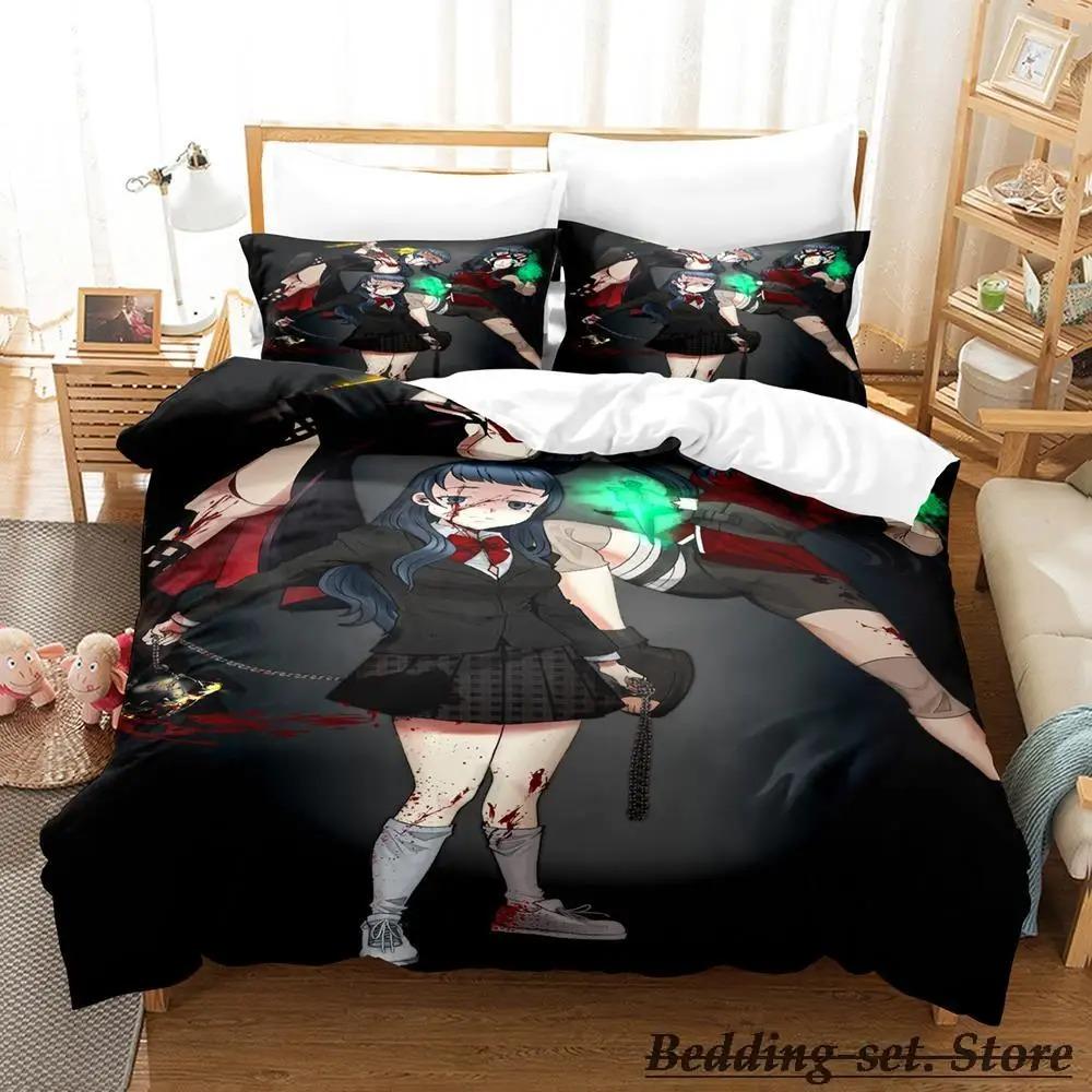4 persone mentono ciascuna Set da letto Singolo Gemello Matrimoniale Queen King Size Set per letto Aldult Bambino Camera da letto Set Copripiumino Anime