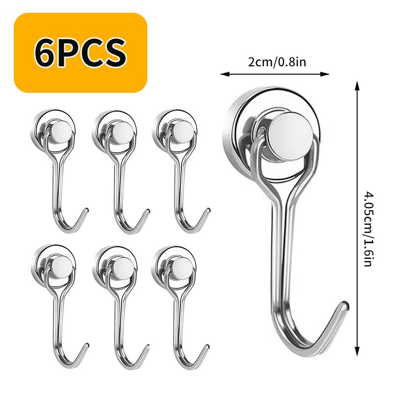 

6шт многоцелевые магнитные крючки прочные магнитные крючки ванная кухня хранение вешалки всякие органайзеры домашняя ванная крючки