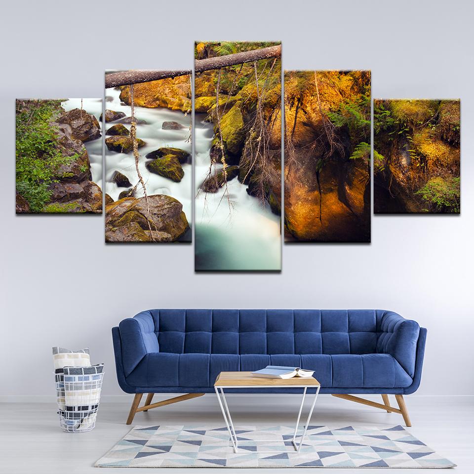 

5 шт. Морской пейзаж настенные картины пляж море океан холст картины настенное искусство пейзаж постеры принты для гостиной декор без рамки 20x35cm*2 20x45cm*2 20x55cm*1 No Frame