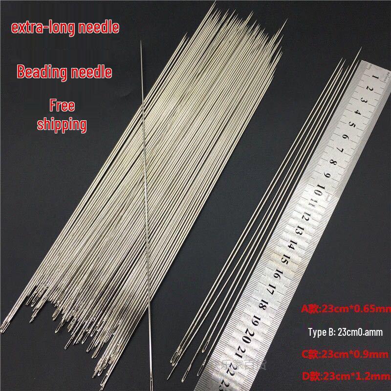 Extra-Fine Long Beading Needle Set for Handmade Stringing