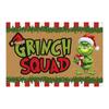 Grinch Floor Mat, Christmas Carpet, Holiday Door Mat, Green Clown Floor Mat.