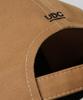 Eondeokeonteulol Cotton Logo Ball Cap Leather Udc / Authentic B B / Desert Mud