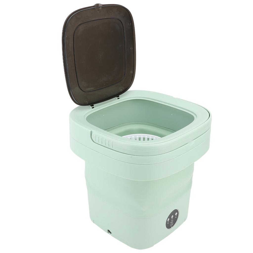 Portable Washing Machine 11L Mini Foldable Washer Powerful Laundry Washer for Apartment RV Camping Travel Hotel