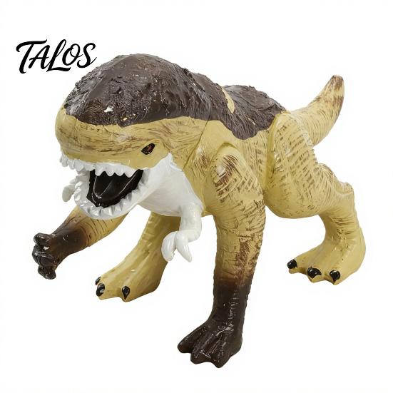 Educational Toys for Boys Shark Head Dinosaur Figurine, Realistic Resin Model, 7.48 Inch Fantasy Models Jurassic Creature Statue, Desktop Collectible