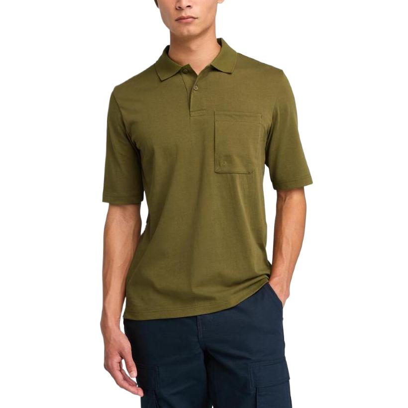 Timberland Soft And Comfortable Simple Short Sleeve Polo Shirt Men tops TB0A64273021 S