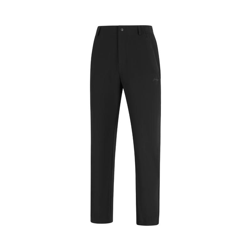 Li-Ning Fashion Casual Versatile Straight-Leg Sports Pants Women bottoms Black AKYW286-1 S