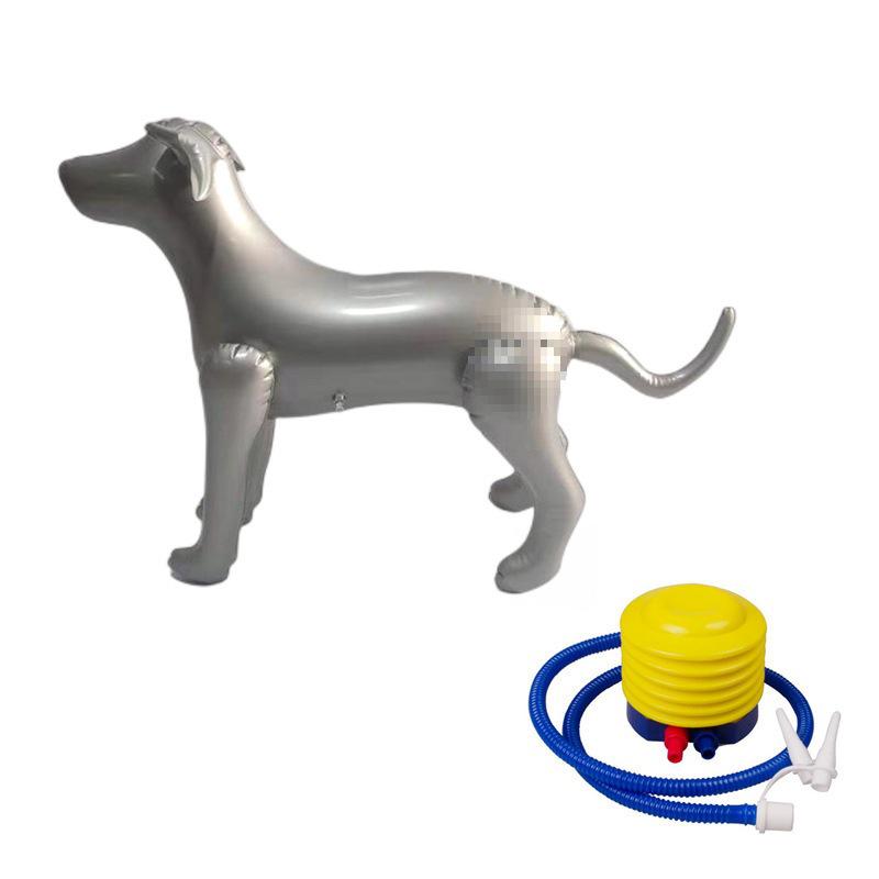 Inflatable PVC Dog Model for Pet Clothes Photography Display