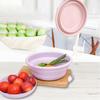 MENGNI Multifunction Vegetable Fruit Basin Creative Folding Basin Portable Collapsible Fruit Tray Home Washing Tools