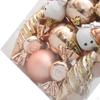 Christmas Balls Tree Ornament Pendants Assorted Champagne Color for Door Knobs