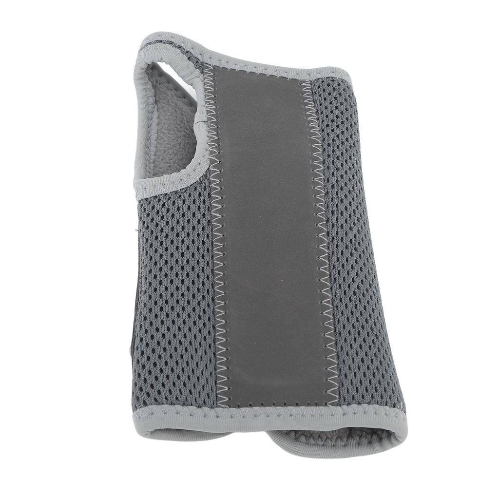 Wrist Brace Adjustable for Carpal Tunnel Fitness Adult Universal for Reliving Injuries Sprains Single Left Hand Gray