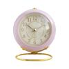 Metal Alarm Clock Creative Silent Children's Electronic Alarm Clock Simples Living Room Bedroom Student Night Light Timing Clock