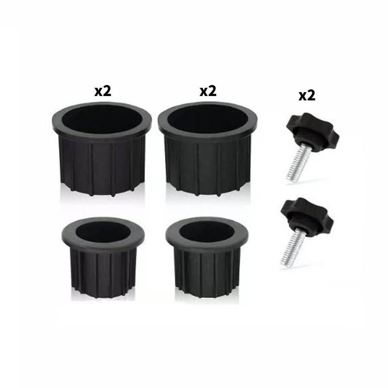 Plastic Umbrella Base Adapter With Screw Fixing For Solar Umbrella Stand And Support Pole