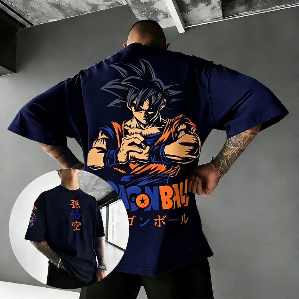 Dragon Ball Z Goku Graphic T Shirt Men Women Anime Print oversized Cotton Short Sleeve Tee 2026 Summer Y2k Streetwear Casual Top