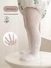 Ultra-Thin Mesh Breathable Baby Girls' Summer Leggings with Bow 