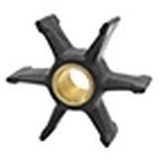 0386084 0777817 Fit For Evinrude Johsnon OMC BRP Outboard 8HP 9.9HP 10HP 15HP Water Pump Impeller with Key 0300611 18-3050