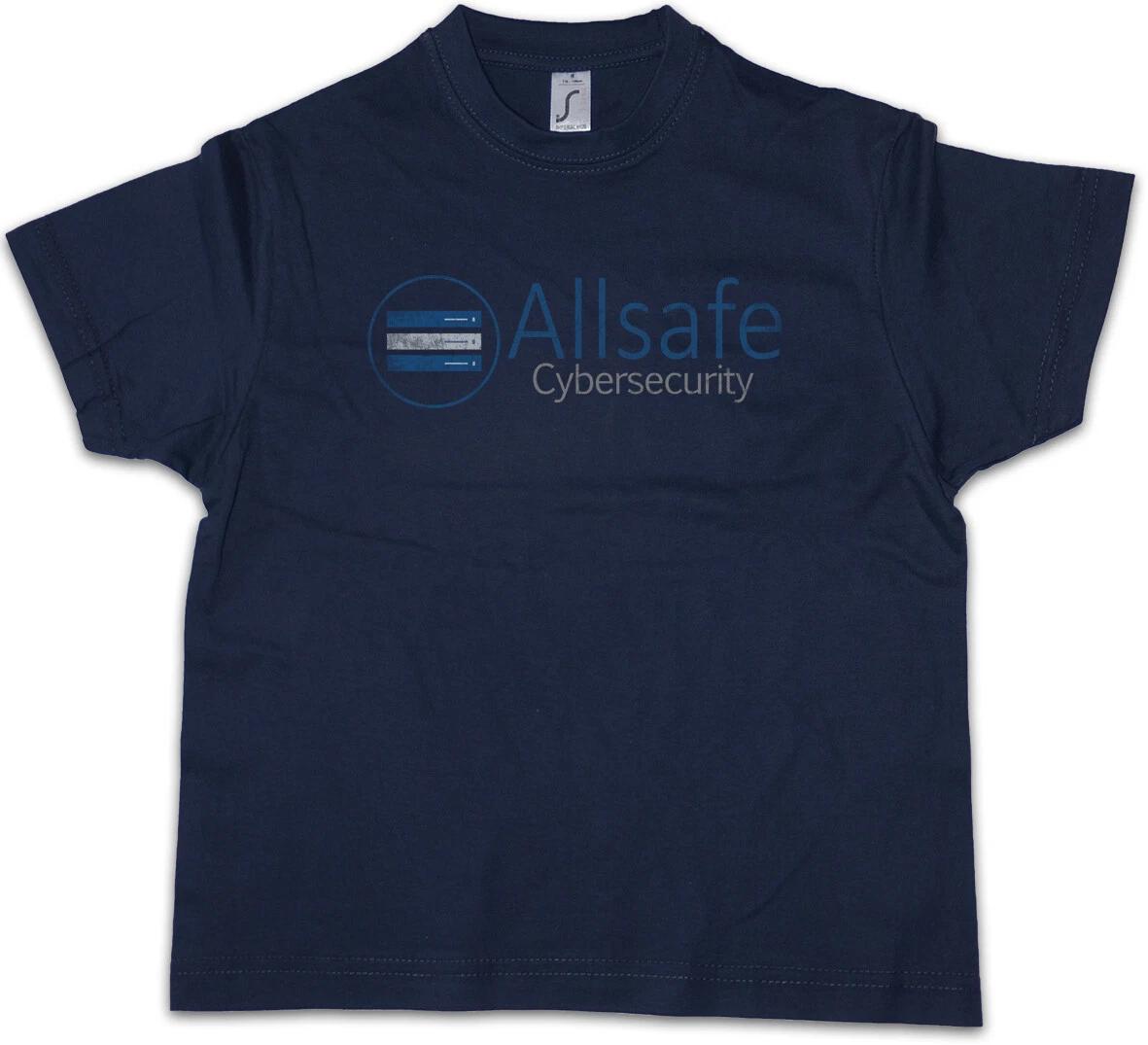 ALLSAFE CYBERSECURITY Kids Boys kids boys T-Shirt fsociety hacker evil corp Mr. Robot 130