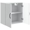 Wall Mounted Cabinet White 59 X 31 X 60 Cm Particleboard