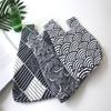 Tragbare Baumwoll-Münzbörsen im japanischen Stil, Handgelenktaschen, Handtaschen, Schlüsseltaschen