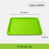 18-inch Round Melamine Non-slip Serving Tray