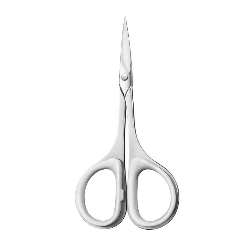 High-quality Stainless Steel Eyebrow Trimming Scissors Multifunctional Pointed Tips for Home Eyebrow Trimming Beauty Scissors
