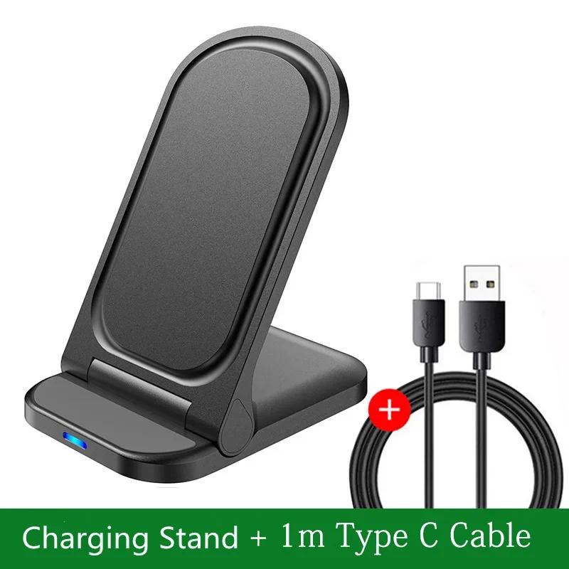 Foldable Magnetic Wireless Charger Stand Pad For Magsafe iPhone 16 15 14 13 Samsung Phone Fast Charging Station