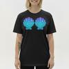 Glitter Seashell Bikini T-Shirt, Mermaid Shell Bra Tee, Funny Summer Beach Party