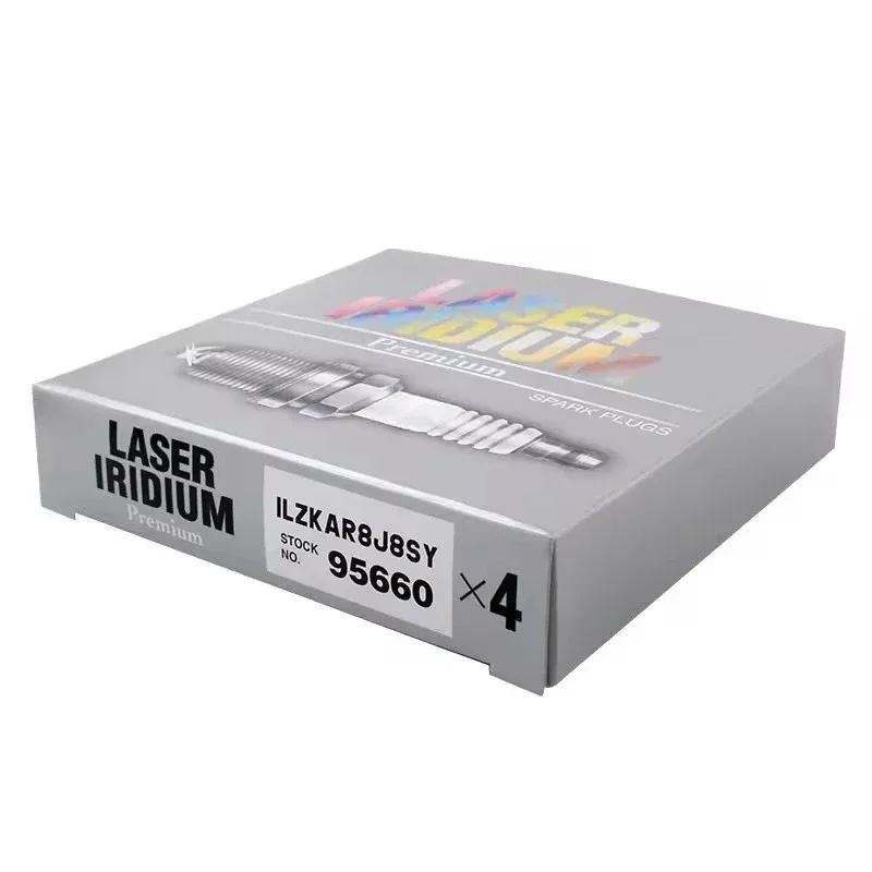 95660 ILZKAR8J8YS Iridium Spark Plug for HONDA CIVIC CITY CR-V LAND ROVER DISCOVERY RANGE ROVER MAZDA 3 CX-30 JAGUAR E-PACE