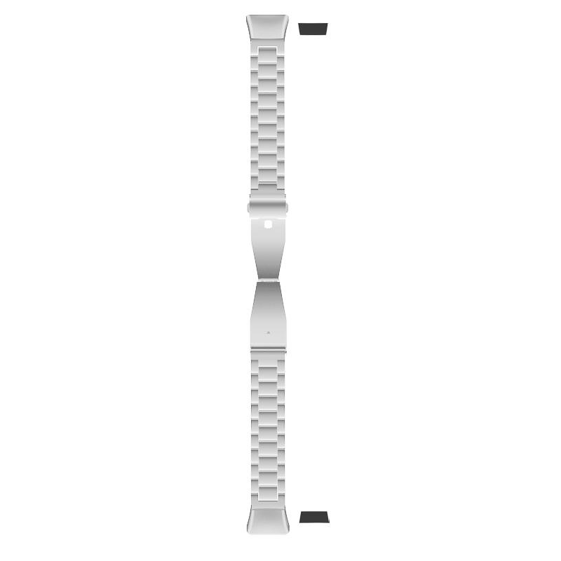 Premium Stainless Steel 3 Beads Accurate Cutting Process Replacement Bracelet Wristband Watch Band for Huawei Honor 6/Huawei Band 6