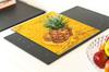 SZKLANA DESKA DO KROEJNIA 30x22 ANANAS
