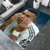 2025 Neuer Kylian Mbappé Teppich für Wohnzimmer Schlafzimmer Zuhause Sofadekoration, Kinder spielen Rutschfeste Fußmatte