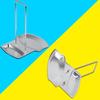 Stainless Steel Pot Lid Rack, Spoon Holder Stand for Kitchen with Sy Assembly, Compact Design for Cooking Utensils and Pan Covers