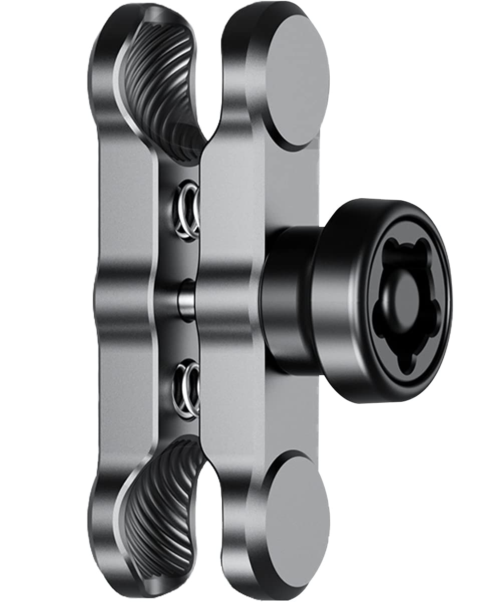 

Kaedear Мотоциклетный алюминиевый промежуточный кронштейн 1-дюймовый шарик Держатель для смартфона Камера видеорегистратора Детали крепления мотоцикла 25,4 мм Защита от кражи