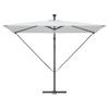 Sun Umbrella Sand 294 X 200 X 270 Cm Polyester and Aluminum