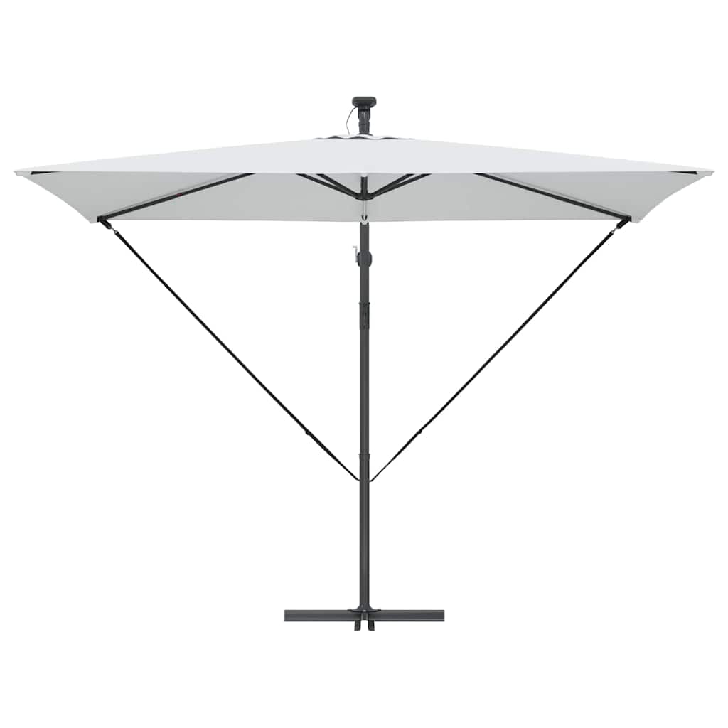 Sun Umbrella Sand 294 X 200 X 270 Cm Polyester and Aluminum